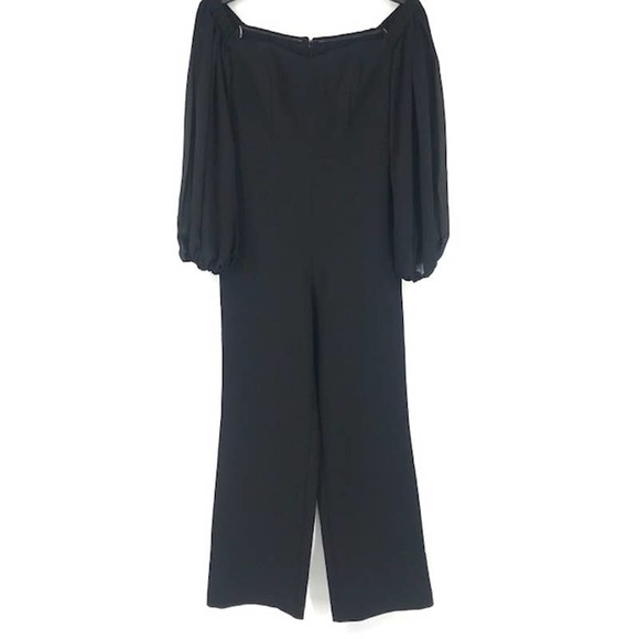 Petite Off-The-Shoulder Jumpsuit - Picture 5 of 13